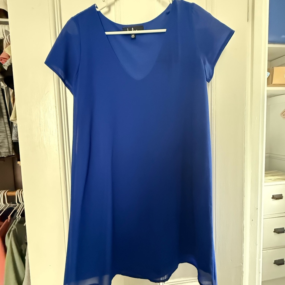 Lulu's Royal Blue Tunic Dress